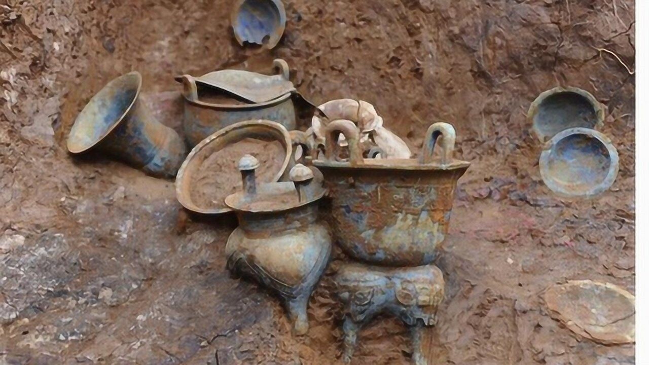 西汉帝王墓葬挖出一万多件陪葬品,其中金缕玉衣更是稀世之宝