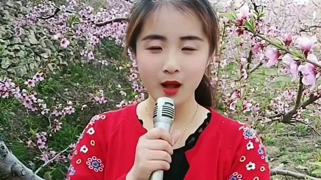 柔情演绎;一首《水蜜桃》,歌声甜美婉转,小脸蛋就像水蜜桃一样