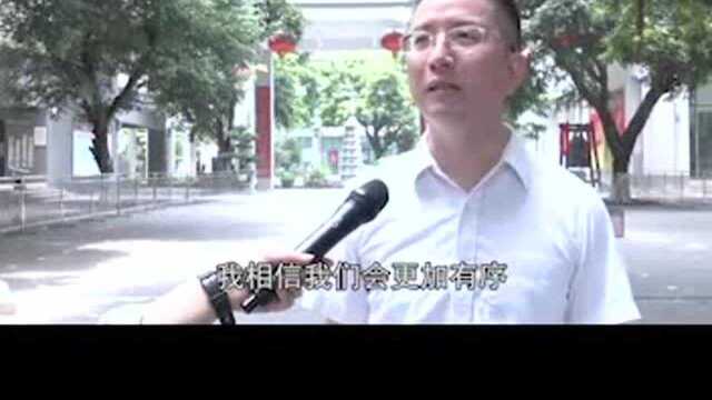 东莞第二批学生返校,有“小神兽”表示:在家呆腻了,开学很开心