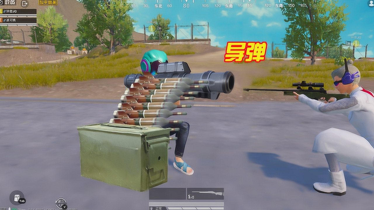 和平精英m3e1跟踪导弹很无敌官方策划亲自传授破解方法