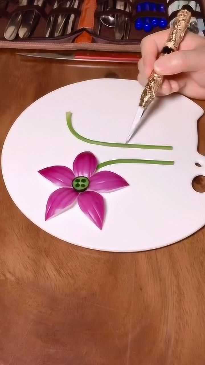 幼儿园手工课有着落了,洋葱这样做,好看又简单!