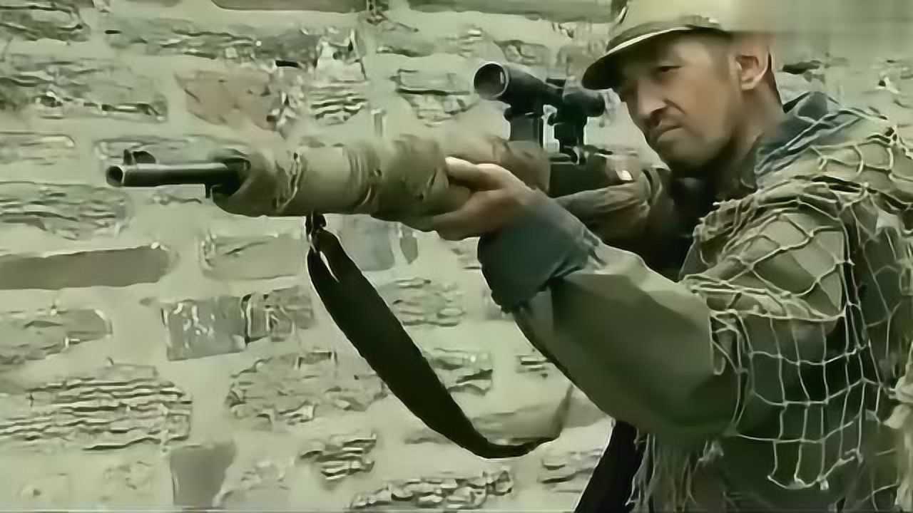 我的兄弟叫顺溜鬼子军官的话惹到神枪手他一枪下去军官懵