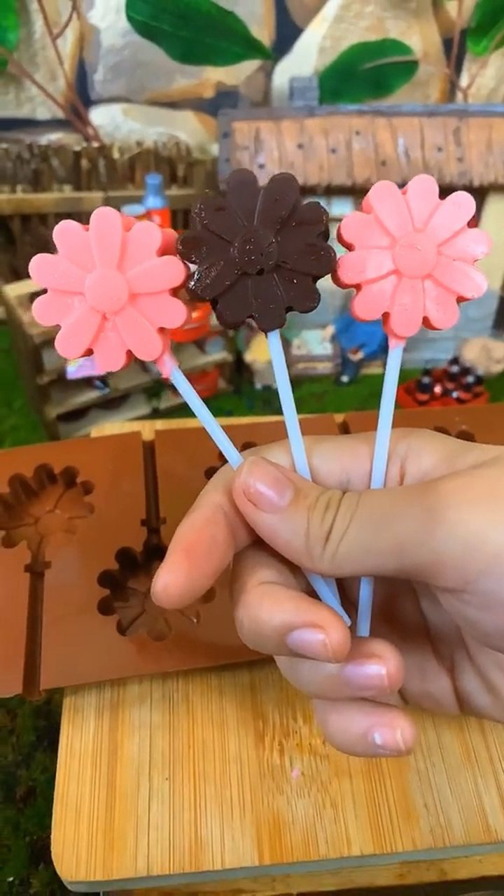小花棒棒糖