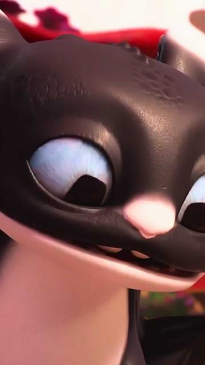 驯龙高手无牙仔的宝宝们太可爱了好想一屁股坐死