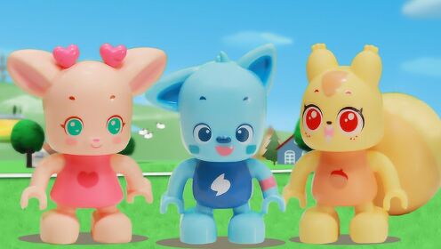 小鹿杏仁儿和朋友们逛动物园,一起野餐,玩得非常开心!