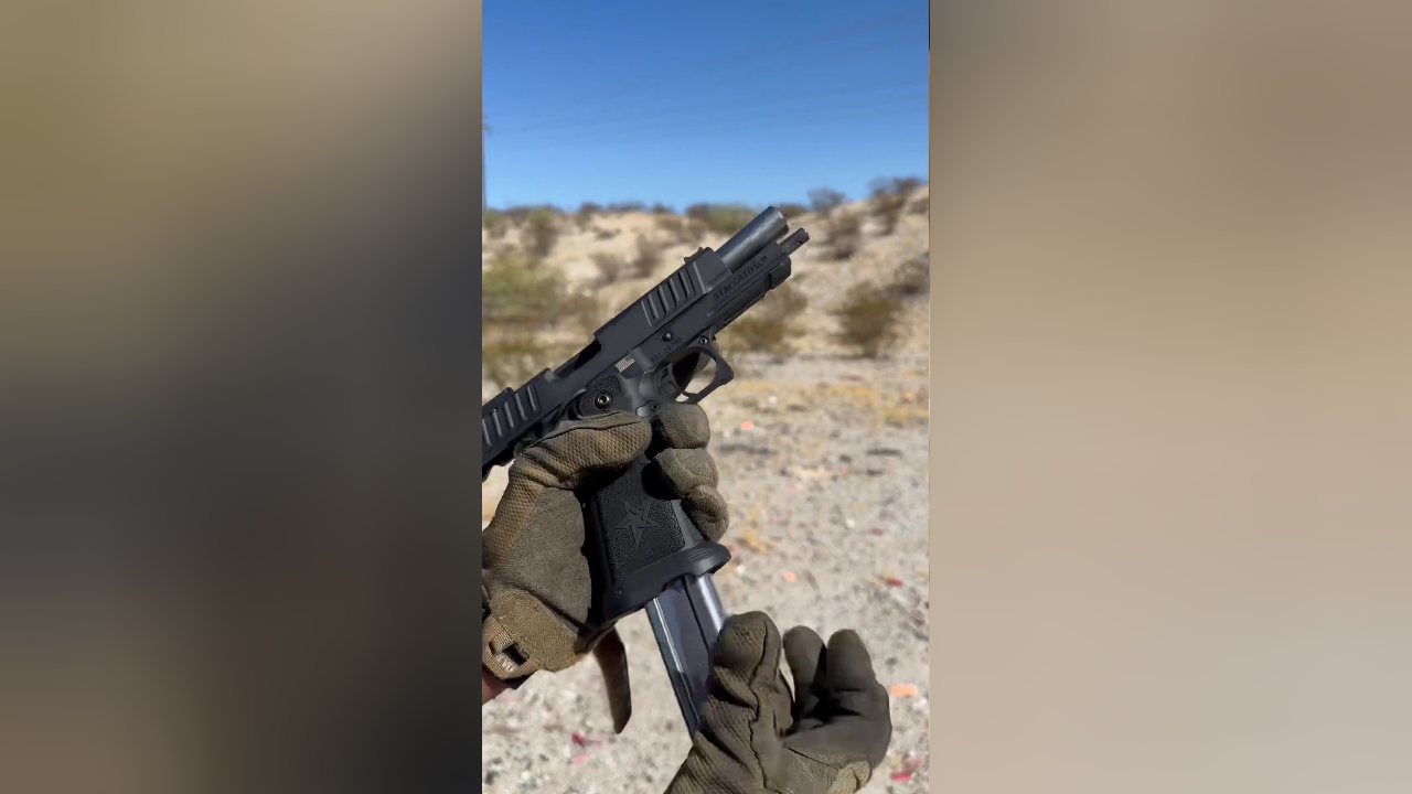 staccato2011p手枪 配备高容量弹匣 是专业人士和枪手的理想选择