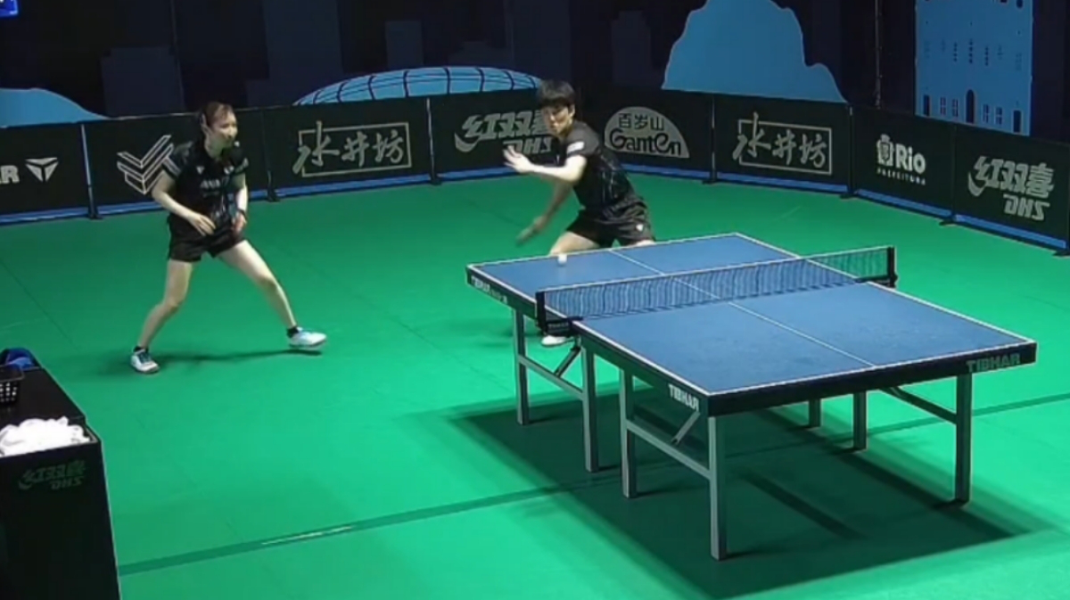 连续暴抽神仙球对手出屏幕,国乒需警惕奥运混双最强敌