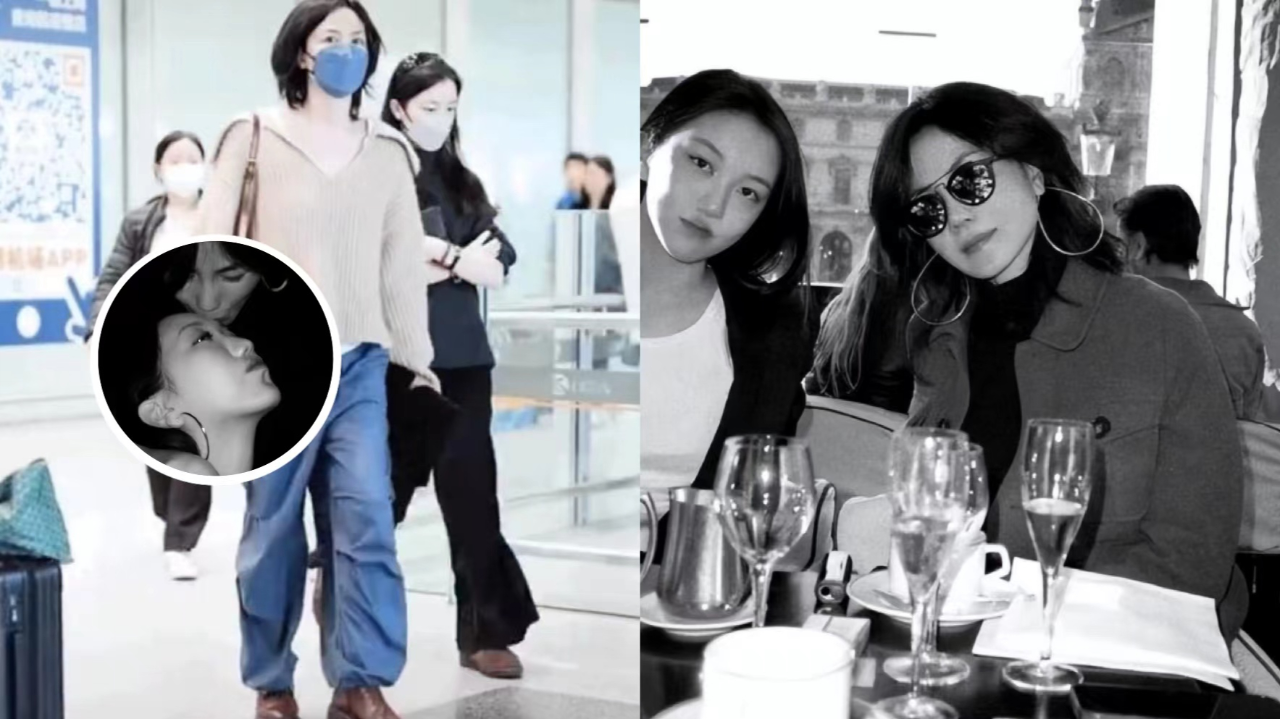 李嫣18岁生日与王菲合照,王菲亲吻女儿额头,李嫣撞脸韩雪变太美