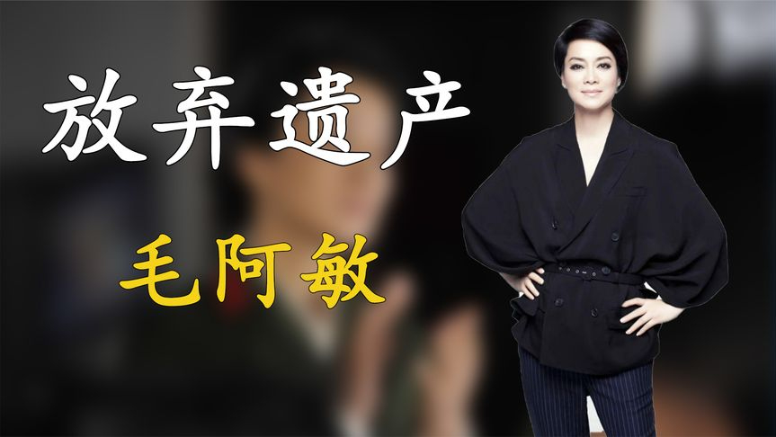 毛阿敏:1年前丈夫突然离世,留下近260亿资产,为何都给了外人
