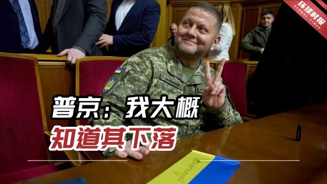 乌军总司令被俄罗斯通缉,普京:我大概知道其下落