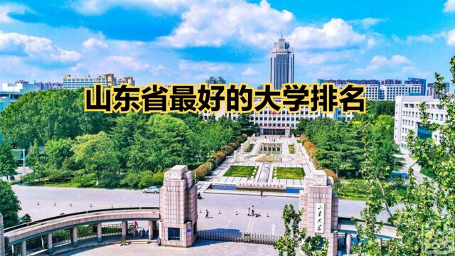 山东考生必看!2023山东省大学实力排名,前三名副其实,第四名争议大