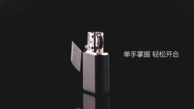 ZIPPO防风正版打火机 218ZL黑哑漆商标标志