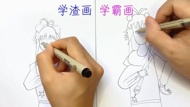 学霸画的叶罗丽仙子亮彩,看一次笑一次