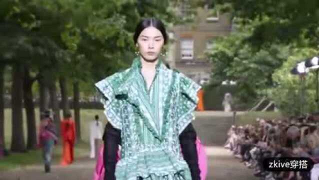 英国时尚服装品牌Erdem 2020春夏女装系列时装秀