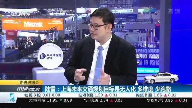 进博会演播室专访:进博会中的智能交通与上海未来的交通规划