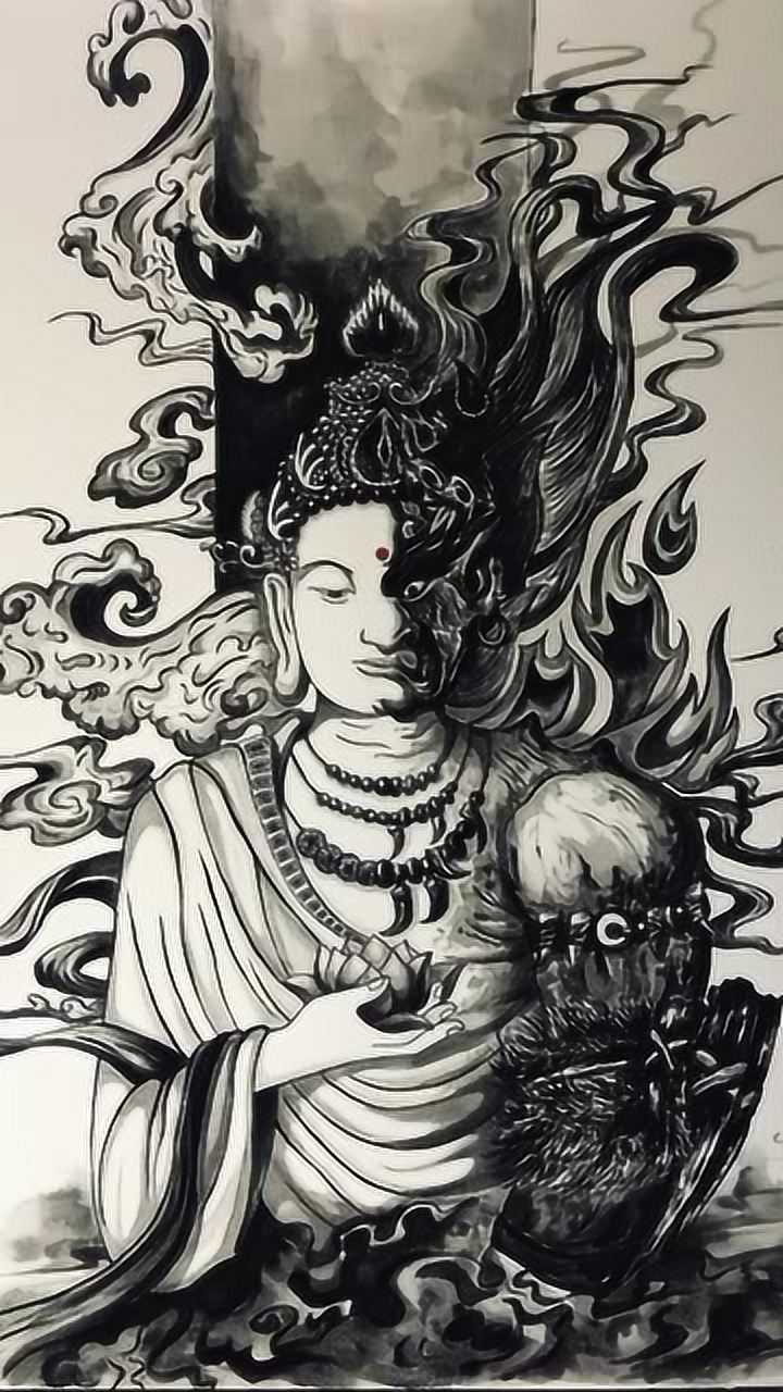 永远不要欺负老实人老实人心中都有一尊佛佛压着魔