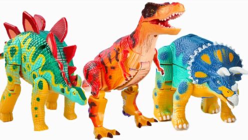 炫酷恐龙蛋变形金刚机器人玩具