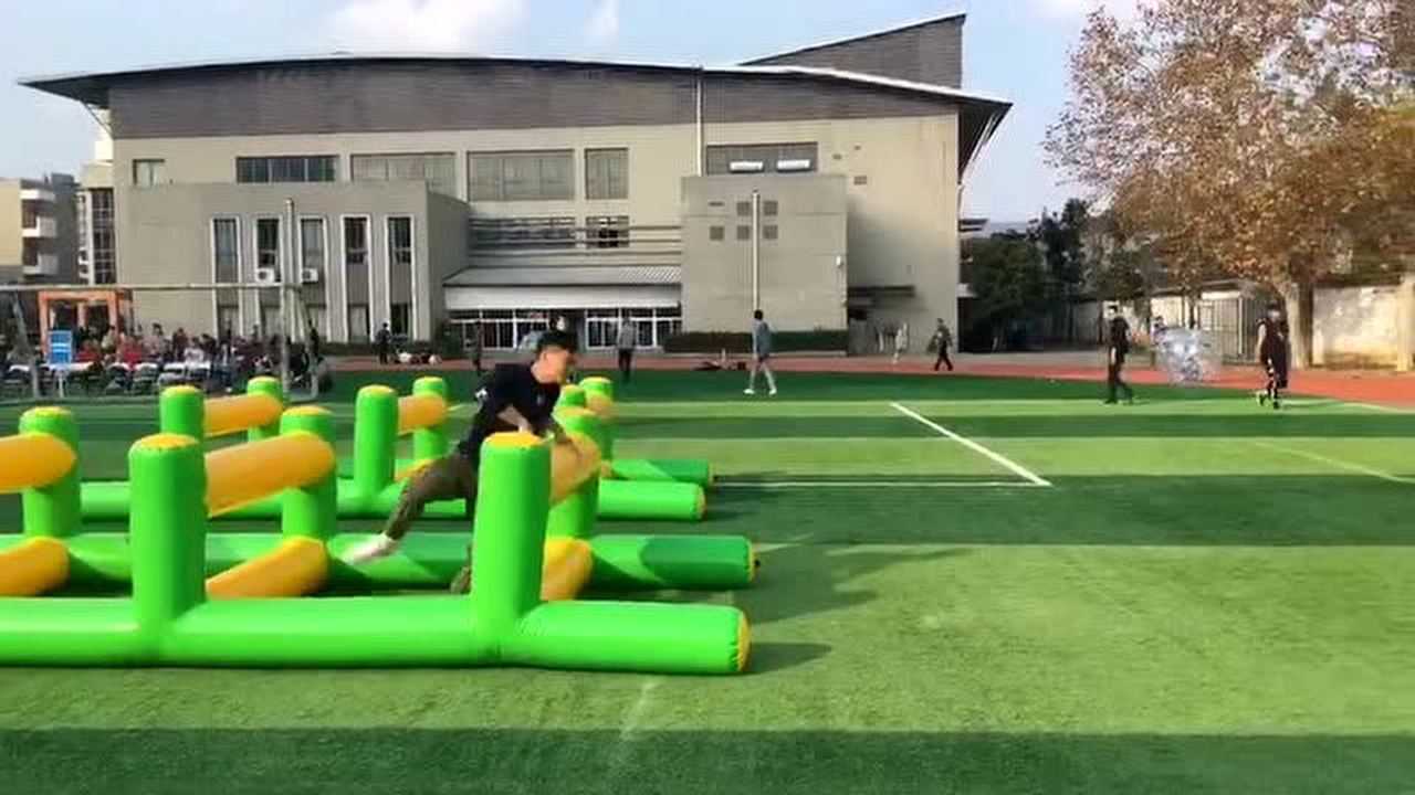 2019银城物业员工趣味运动会 奔跑吧障碍赛