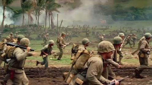 战争动作片：美军7.1万人，日军3万人，太平洋塞班岛之战