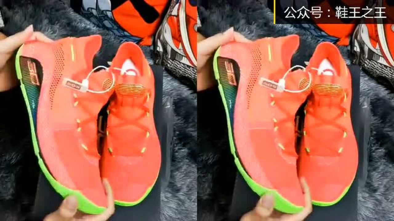 莆田高版本库里6中国行中国红配色真是爱了