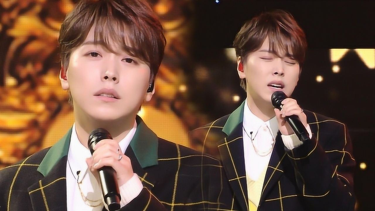 superjunior晟敏solo出道orgel人气歌谣首秀现场版