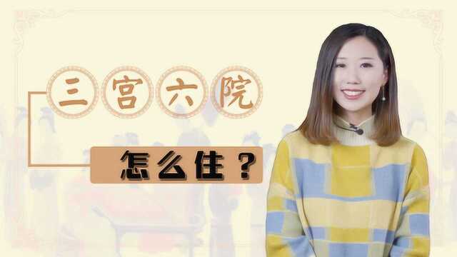 故宫的三宫六院都有哪些建筑?后宫女人该怎么住呢?涨知识了