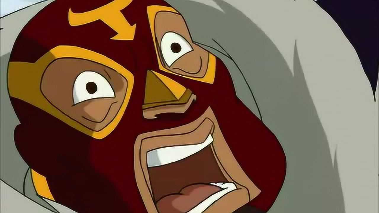 成龙历险记小蛇被雪人摔在地上牛战士抱住了攻击小蛇的雪人