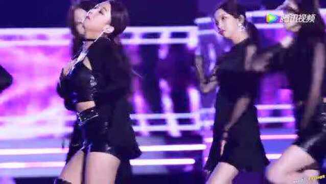 全场最佳!CLC韩胜妍热舞《BLACK DRESS》!