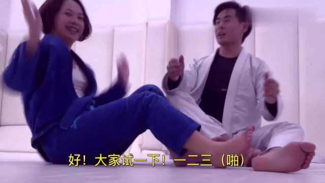 巴西柔术实战教学:教大家两个简单易学的降服技术,一看就会!