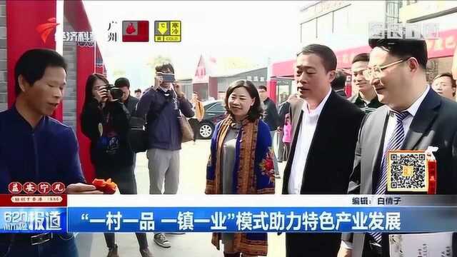 “一村一品 一镇一业”模式助力特色产业发展