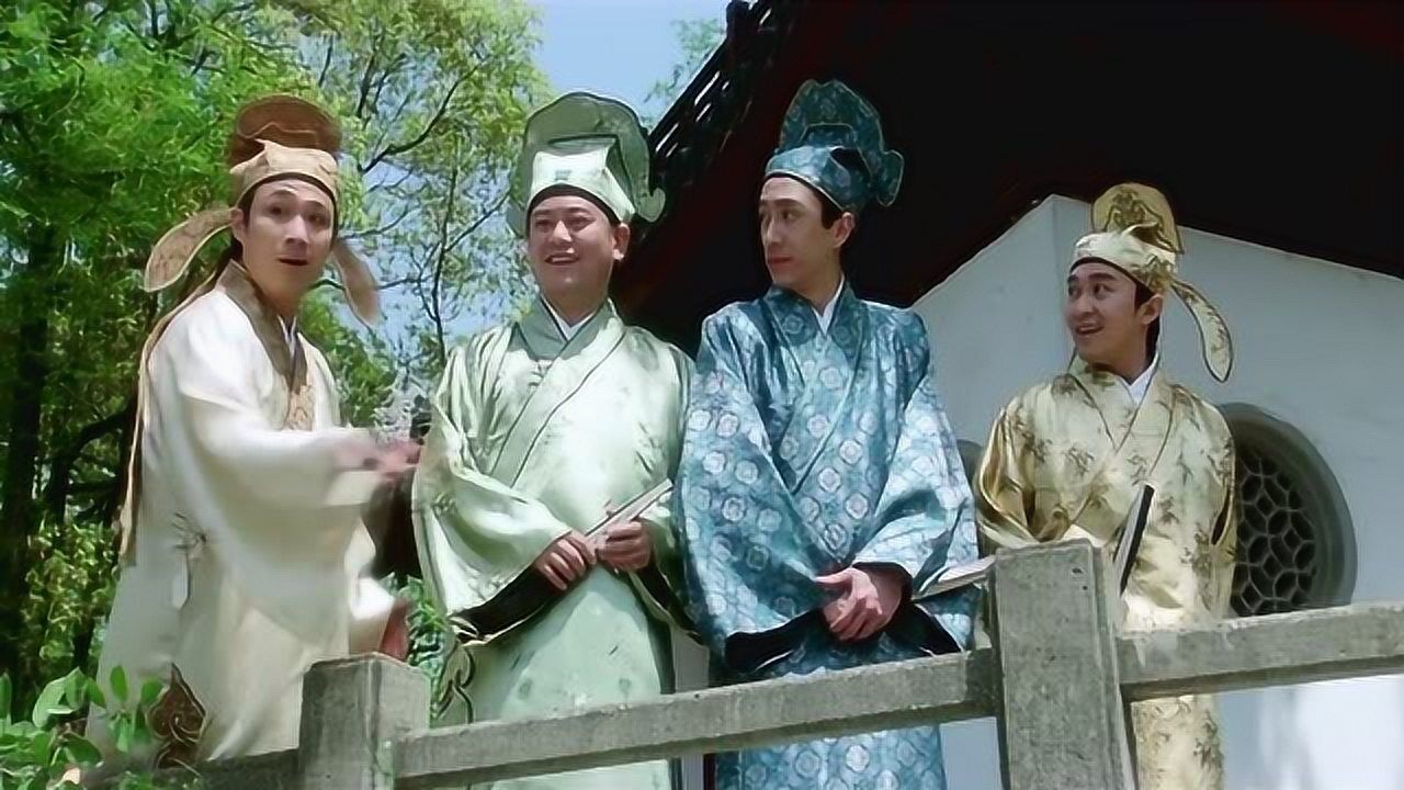 江南四大才子吟诗作对,唐伯虎最后这句才是精髓!