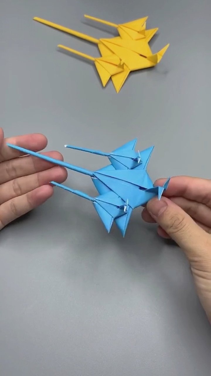 超酷超帅的飞机折纸,男孩子必学