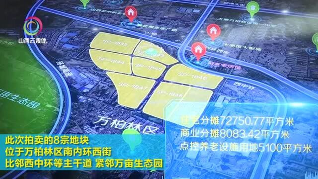 太原市国有建设用地使用权拍卖会!