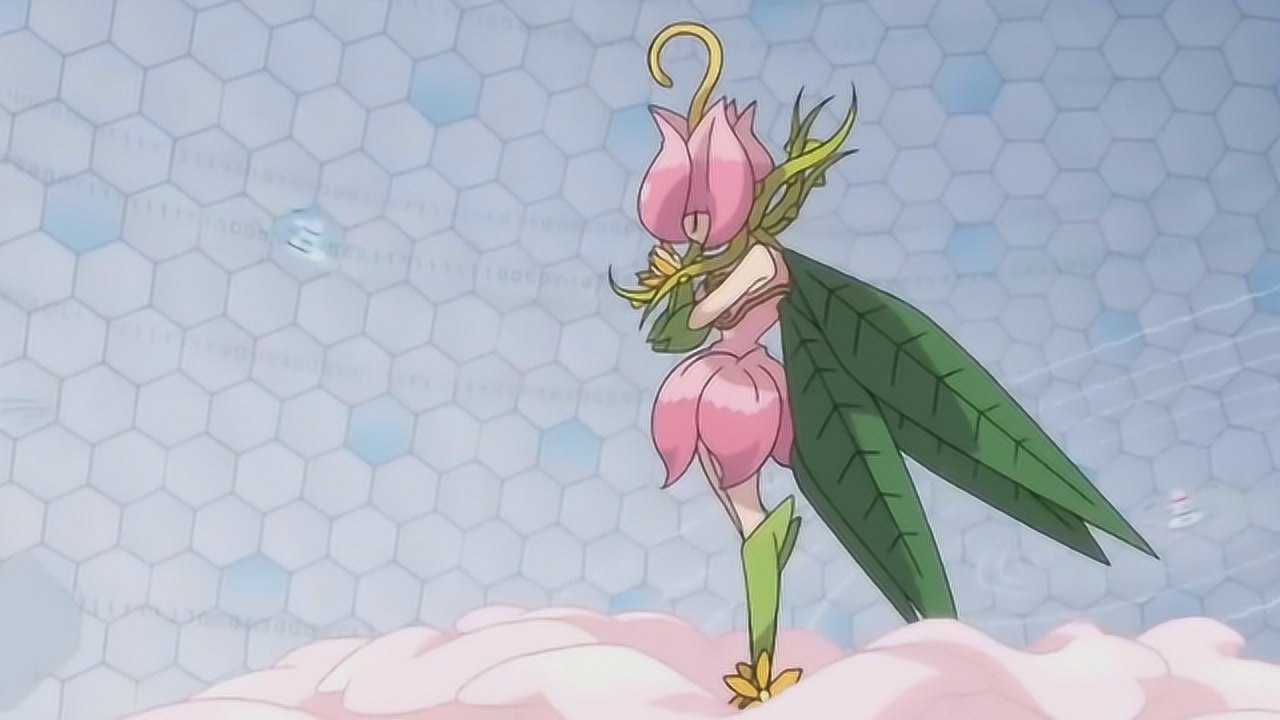 数码宝贝中最美的花仙兽究极进化之后的进化形态网友美到爆