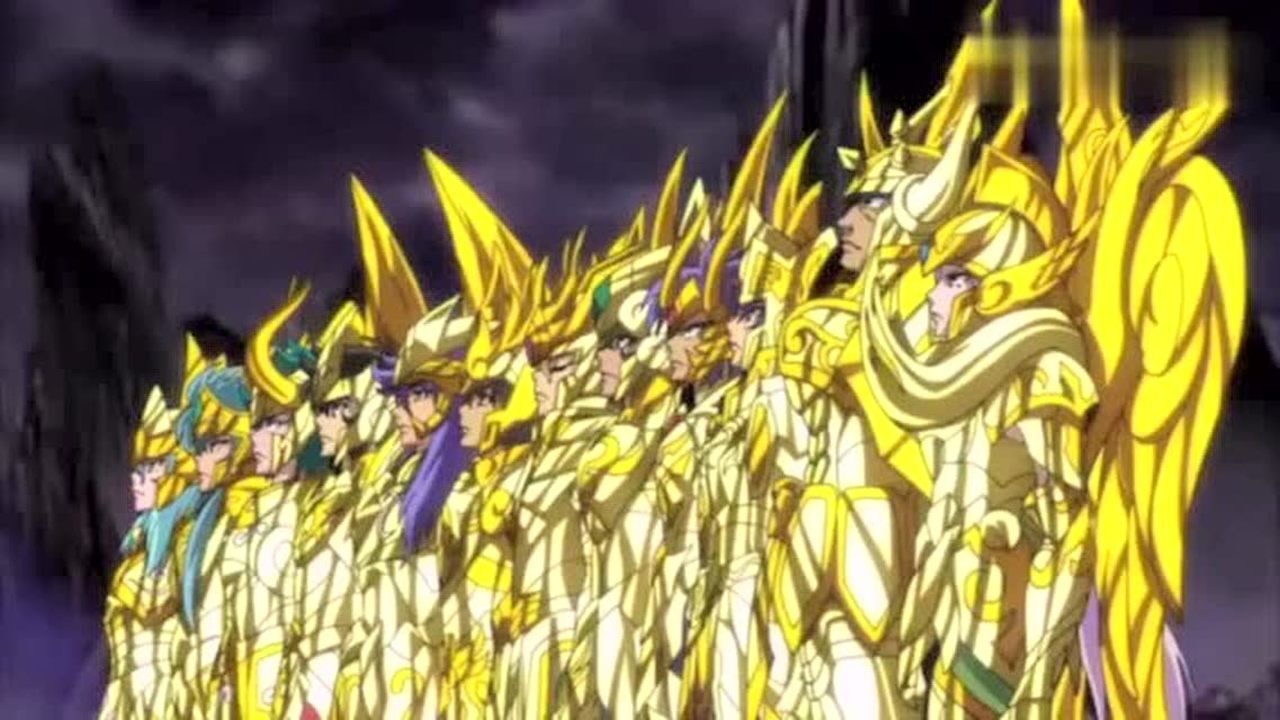 圣斗士黄金魂大结局:12黄金全部披上神衣,邪神洛基终被打倒