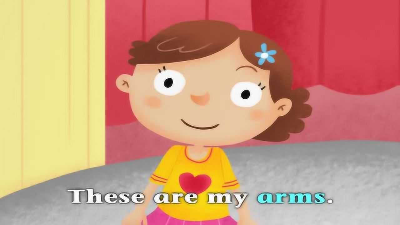 幼儿美语系列-我的身体书 1集
