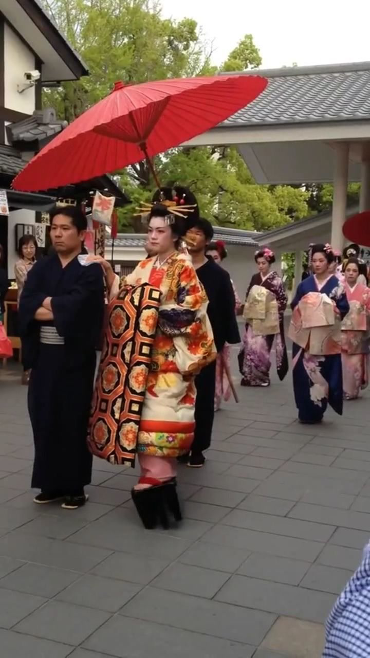 花魁游街,长版视频来了