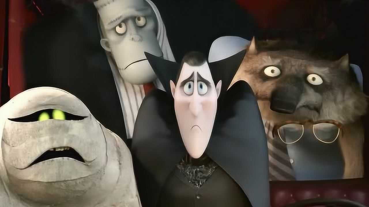 精灵旅社德古拉遇狼群挡路狼人瞬间吃到肚子里真有办法