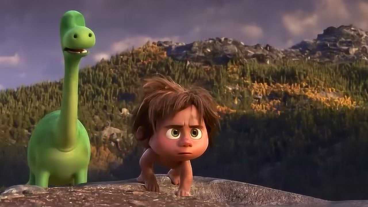 恐龙当家路途中又逢暴风雨阿洛战胜了暴风霹雳