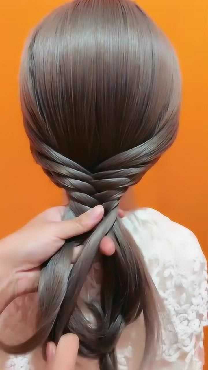 坐月子头发油了这么扎!送给宝妈们的发型!