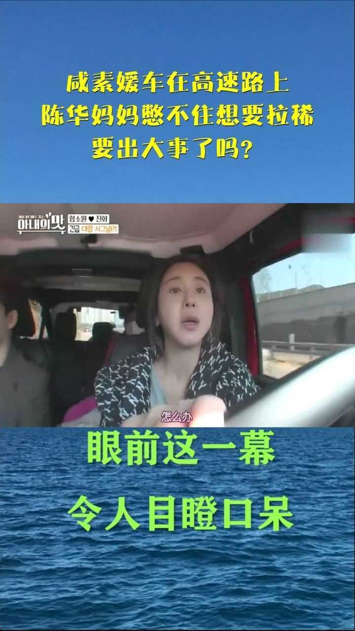 咸素媛车在高速路上陈华妈妈憋不住想要拉稀要出大事了吗
