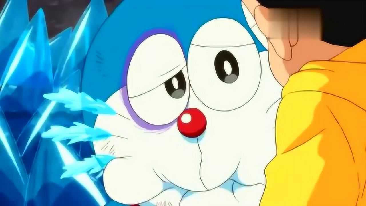 哆啦a梦:冒牌货哆啦a梦因为计划没成功,生气的露出狐狸尾巴