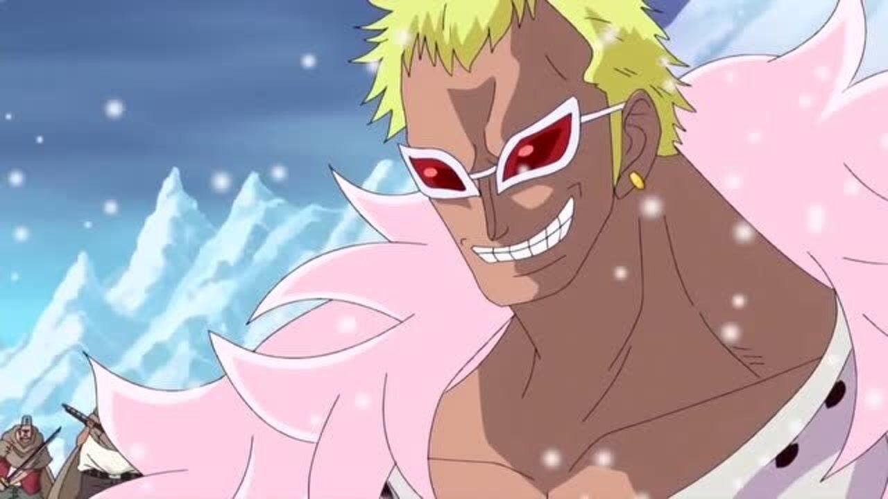 航海王:明哥的登场实在是霸气,直接用霸王色放倒一大片人!