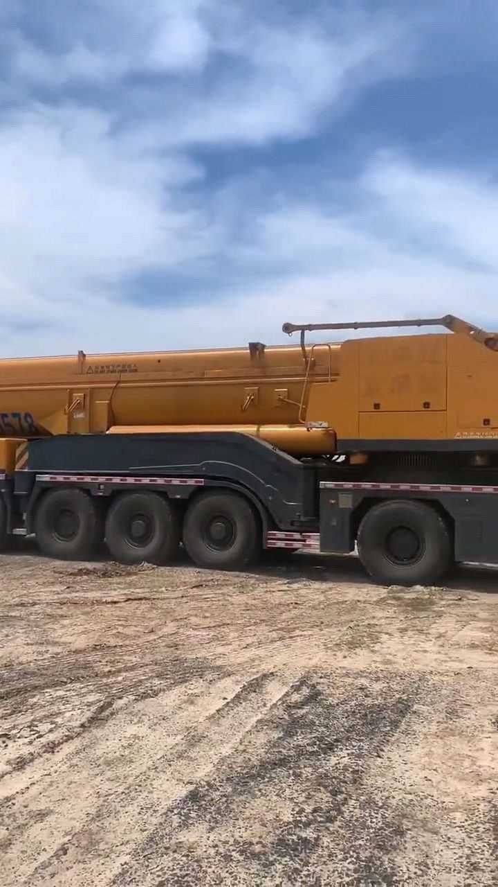 中国制造650吨大吊车,目前正式投入使用,厉害了我的国!