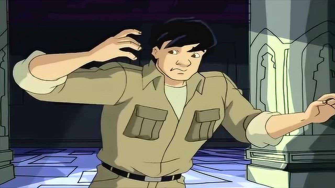 成龙历险记石头哨兵攻击成龙小玉寻找魔法饮料