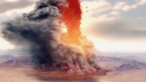 灾难片：黄石火山大爆发，熔岩喷上320公里太空，10年灭绝90%人类