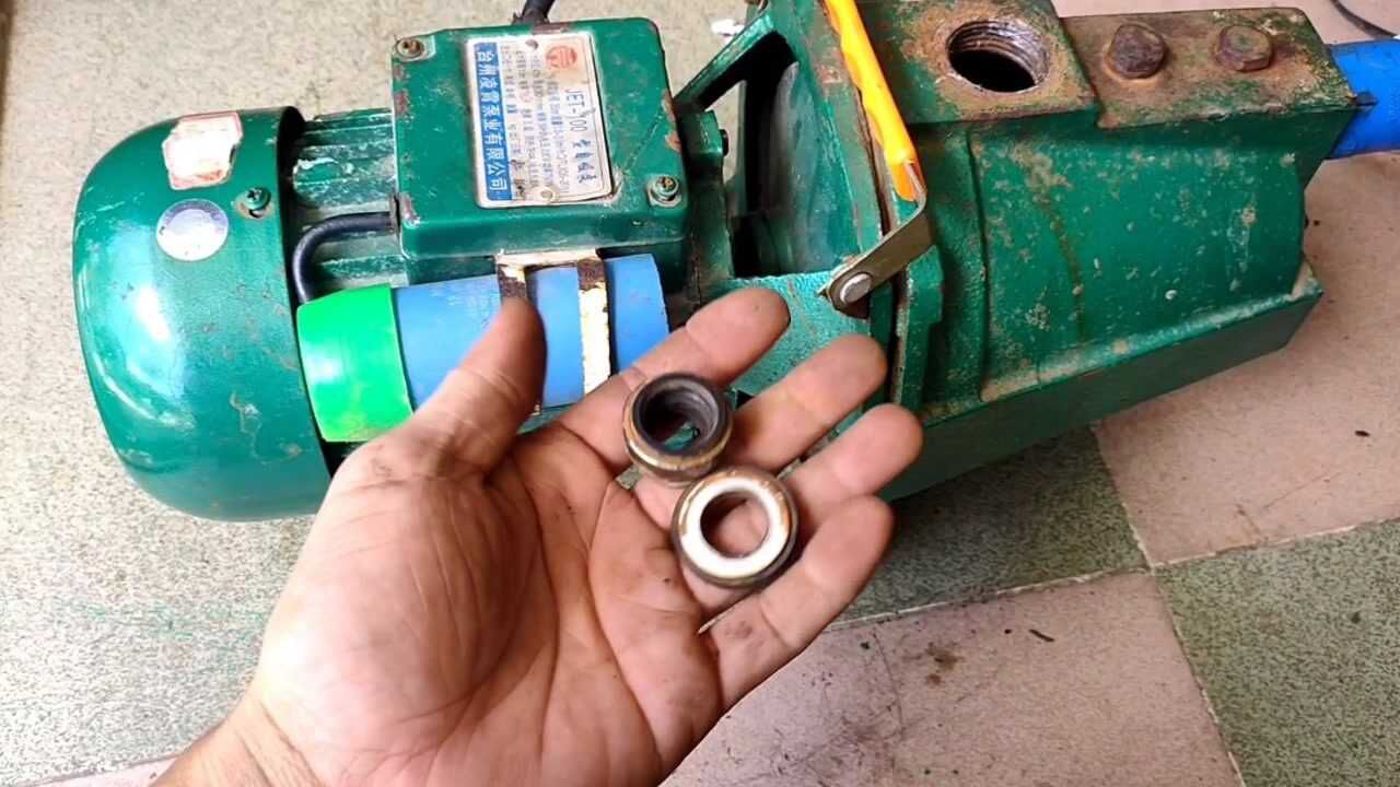 自吸泵漏水更换水封分享