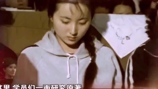 87版《红楼梦》珍贵拍摄资料,陈晓旭张莉邓婕培训班训练