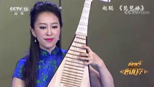 著名琵琶演奏家赵聪独奏《琵琶语》，天籁之音，这也太美了吧！