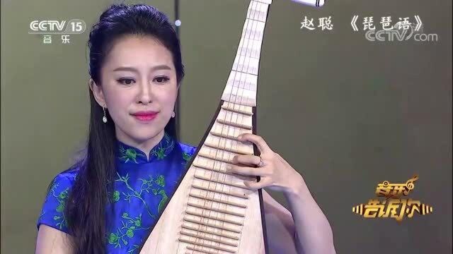 著名琵琶演奏家赵聪独奏《琵琶语》,天籁之音,这也太美了吧!